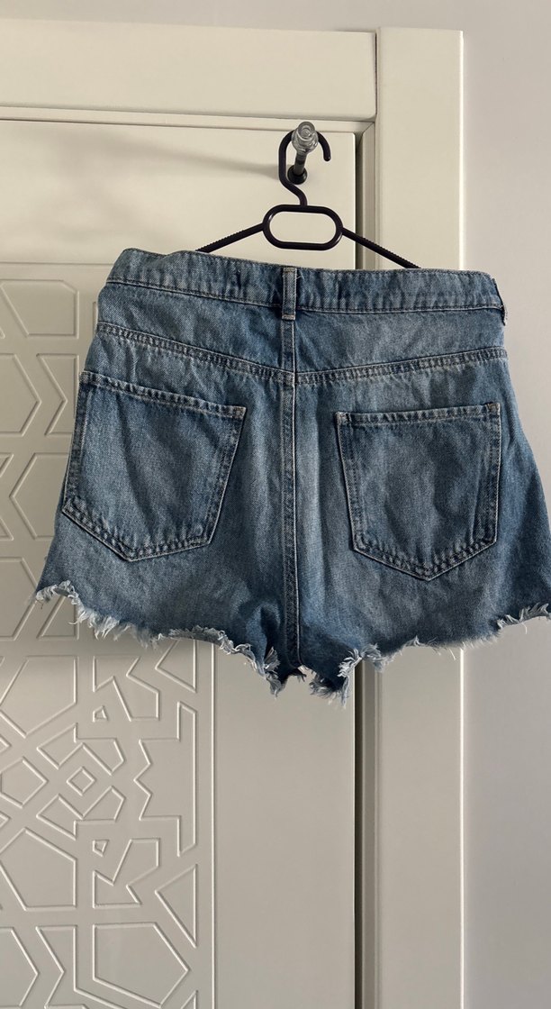 Denim Şort - Görsel 2