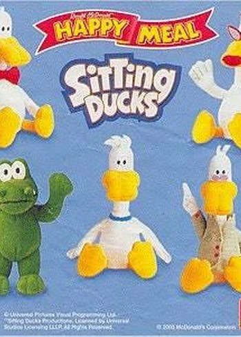 Diğer Sitting Ducks McDonald's 2003 Peluş Seti