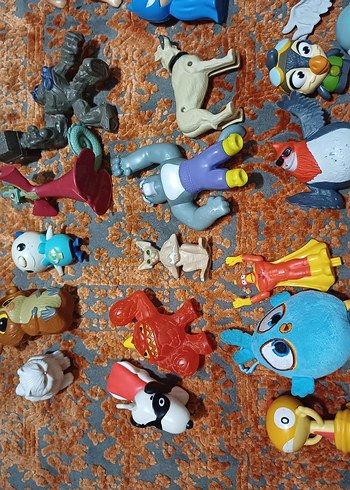 Mcdonald's Burger King Tek Fiyat Figür Lot #2