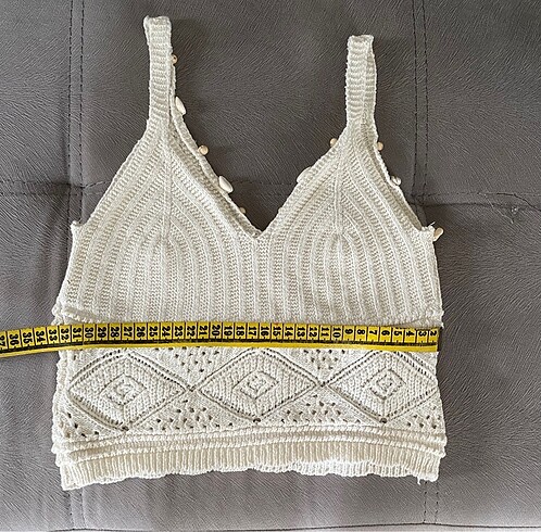 xs Beden El örgüsü crop