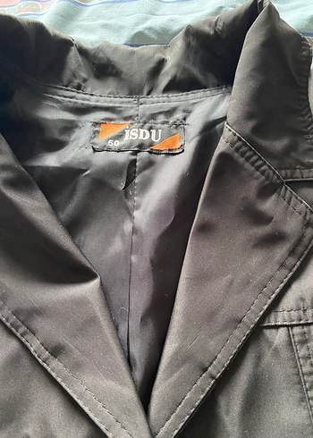 Siyah Midi Kemerli Kadın Trençkot - Görsel 6