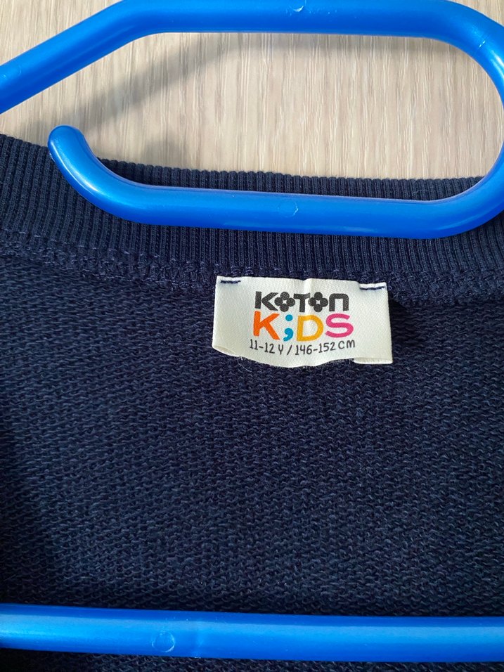 Çocuk Düğmeli Basic  Hırka - Görsel 3