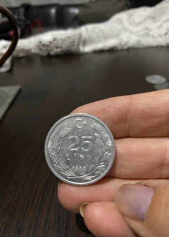 Koleksiyon eski madeni paralar - Görsel 8