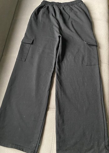 Yandan cepli siyah eşofman altı - Görsel 4