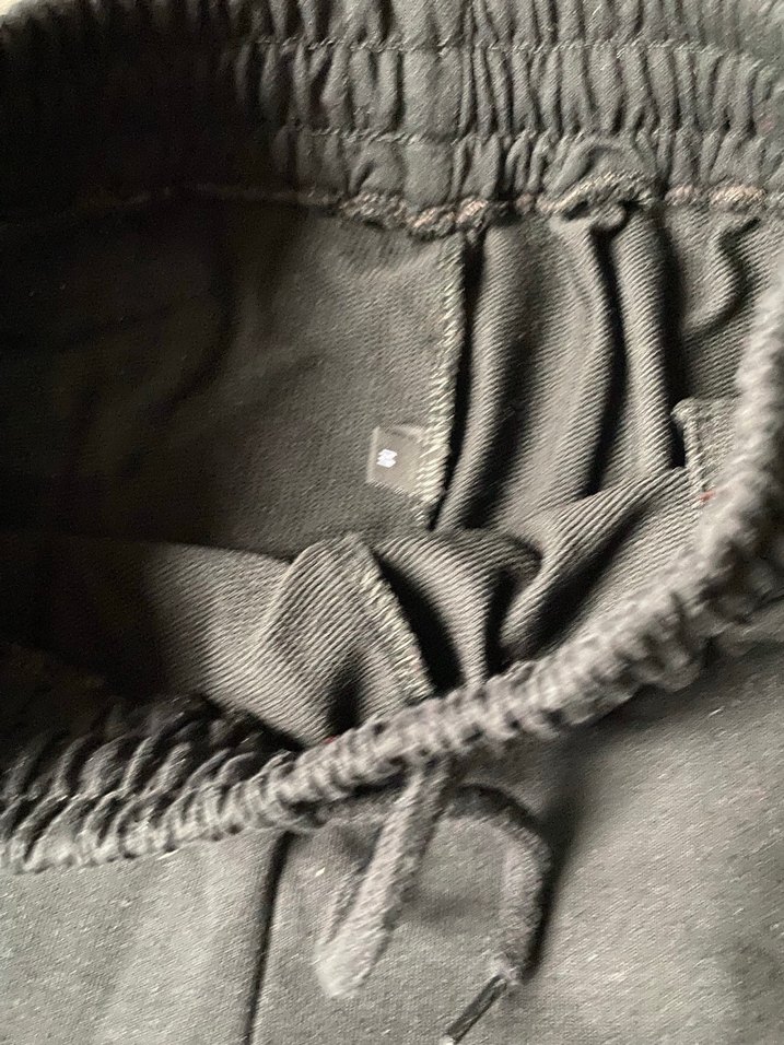 Yandan cepli siyah eşofman altı - Görsel 3