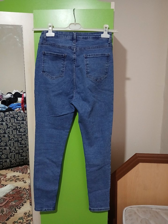 Mavi Normal Boy Denim Kadın Kot Pantolon - Görsel 2