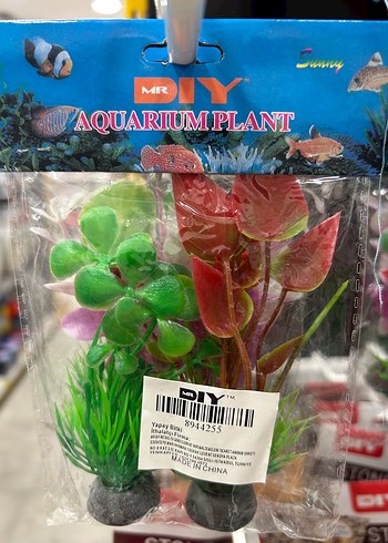 Yeşil Dekoratif Akvaryum Bitkisi - Görsel 11