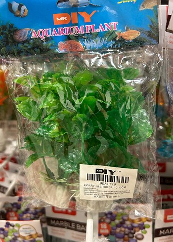 Yeşil Dekoratif Akvaryum Bitkisi - Görsel 4