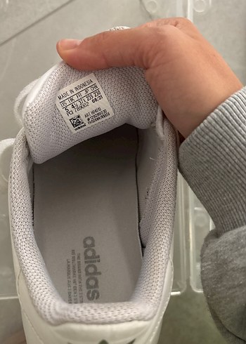 Beyaz Superstar Kadın Spor Ayakkabı - Görsel 5