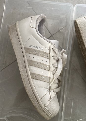 Beyaz Superstar Kadın Spor Ayakkabı