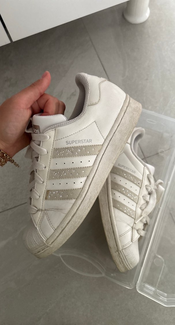 Beyaz Superstar Kadın Spor Ayakkabı - Görsel 2