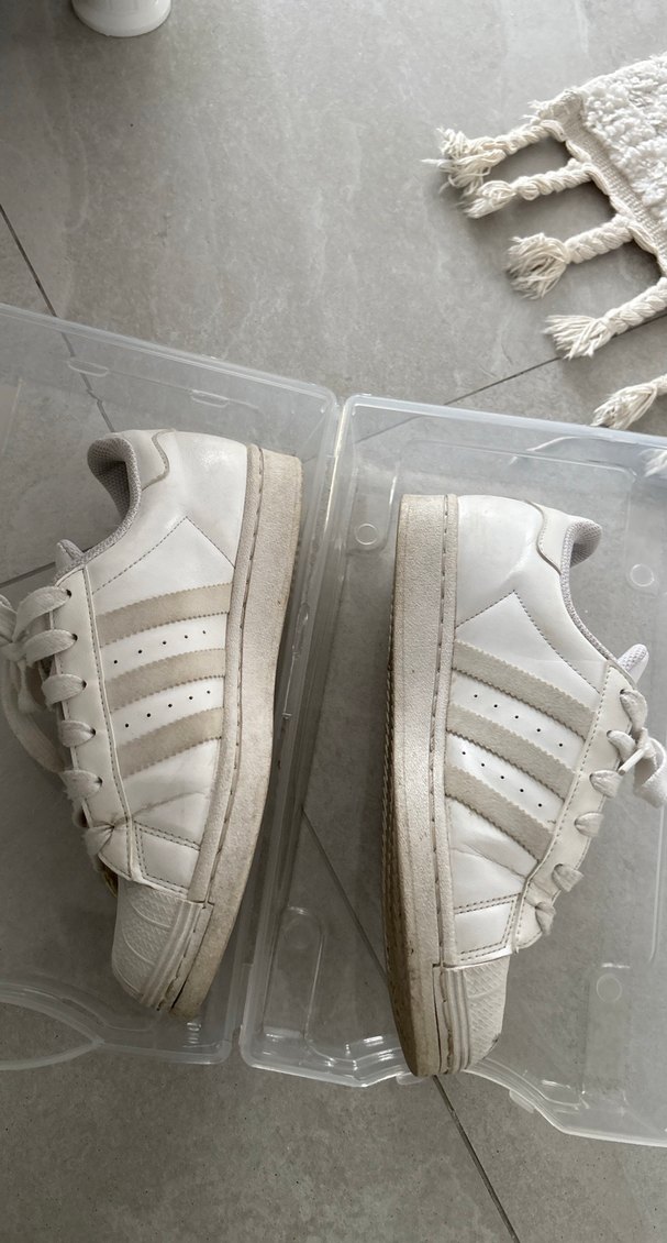 Beyaz Superstar Kadın Spor Ayakkabı - Görsel 3