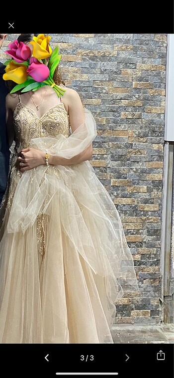 Nişan elbisesi - Görsel 3