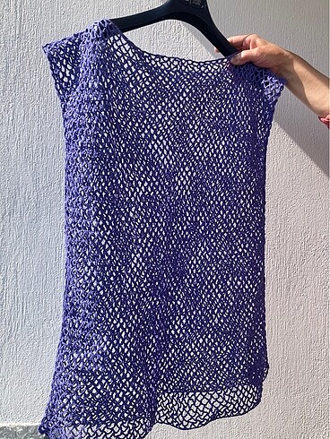 ÖRGÜ PLAJ ELBİSESİ EL İŞİ - Görsel 6