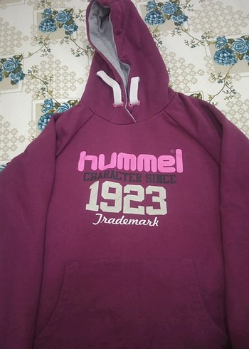 Hummel Mor Kapüşonlu Hummel Sweatshirt