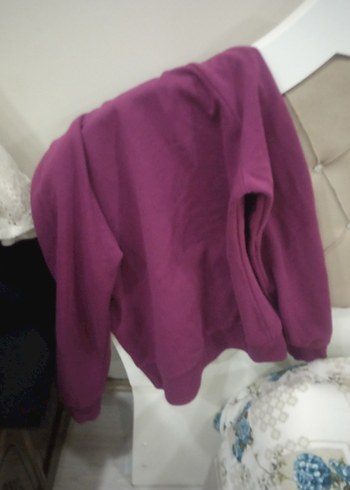 m Beden Mor Kapüşonlu Hummel Sweatshirt