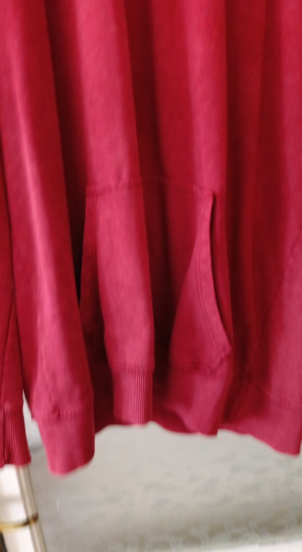 Tommy Hilfiger Kırmızı Oversize Sweatshirt. XL - Görsel 2