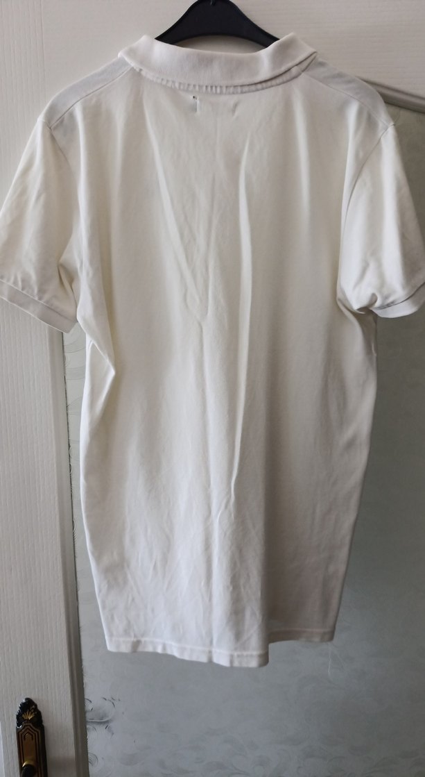 Jack and Jones Beyaz Erkek Kısa Kollu Polo Tişört L beden - Görsel 4