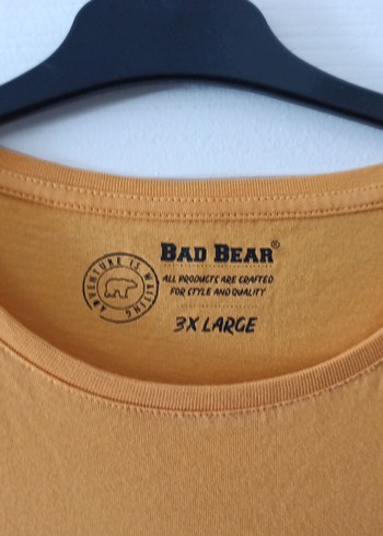 Sarı Bad Bear  Erkek Tişört 3xl - Görsel 3