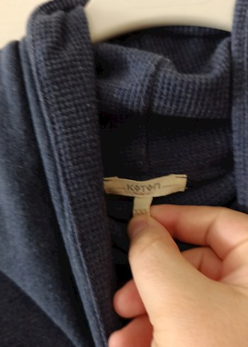 koton. mavimtırak Yüksek Yakalı Kadın Triko. - Görsel 4