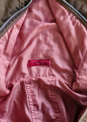 Levis kahverengi kapitone ceket