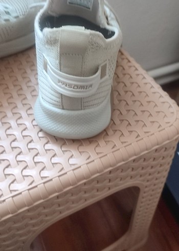 Bağcıklı Kadın Spor Ayakkabı bej - Görsel 5