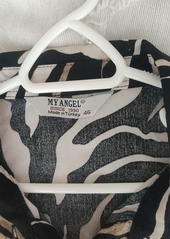 Zebra Desenli Uzun Kollu  tunik - Görsel 3