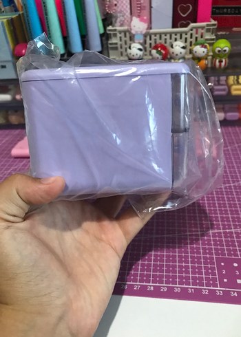 Beden Renk Mor Kuromi Figürlü Kalem ve organizer Kutusu