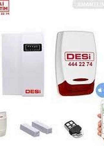 DESi Beyaz Kablosuz Alarm Sistemi