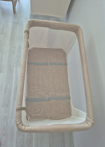 Bej Anne Yanı Bebek Beşiği Baby Plus - Görsel 5