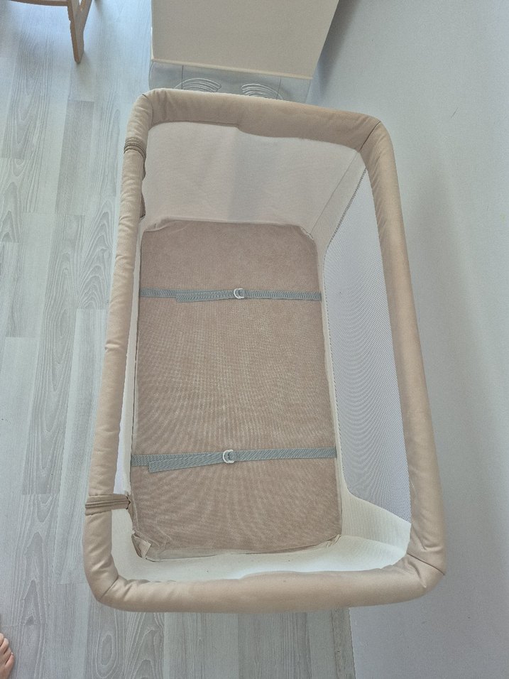 Bej Anne Yanı Bebek Beşiği Baby Plus - Görsel 5