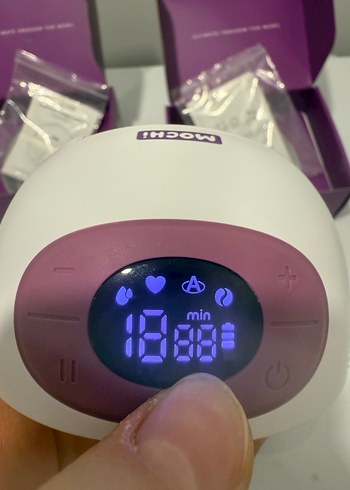 Mor Giyilebilir Göğüs Pompası - Mochi - Görsel 9