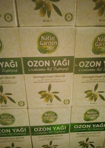 Natur Garden Ozon Yağı Zeytinyağı 50 ml
