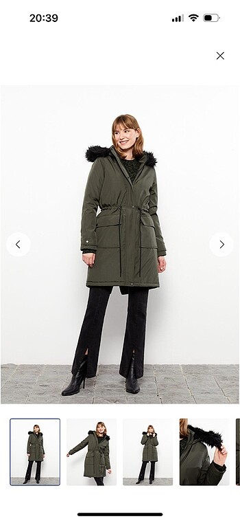 Haki Parka Mont