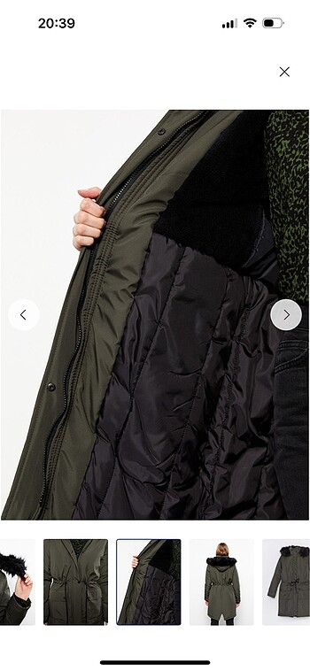 LC Waikiki Haki Parka Mont