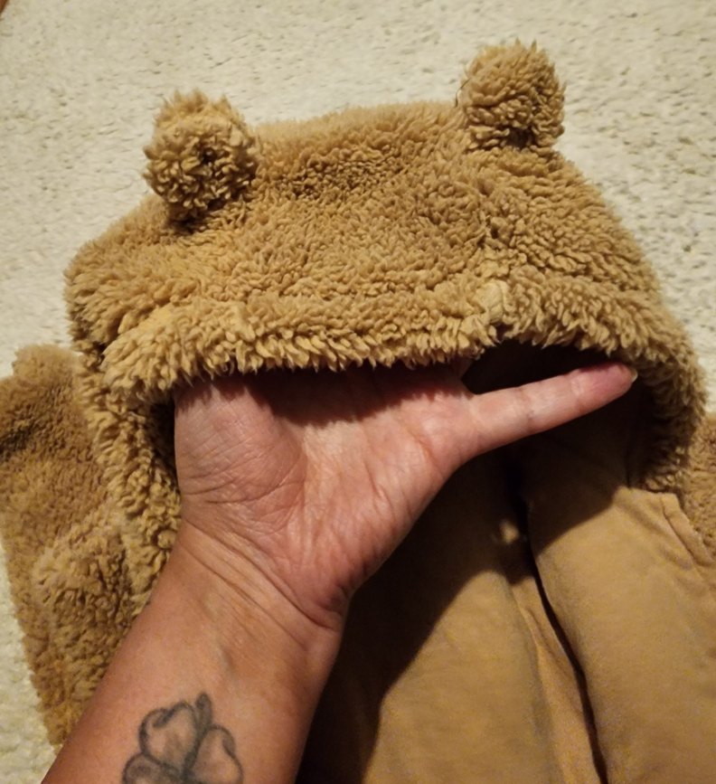 Baby GAP Peluş Erkek Bebek Tulumu - Görsel 3