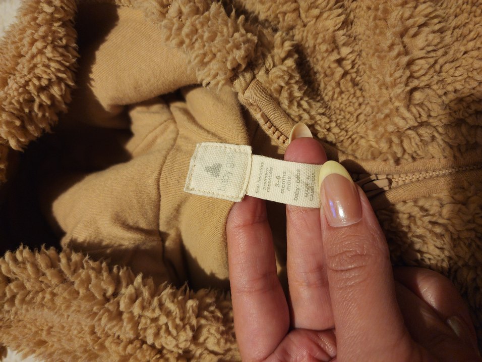 Baby GAP Peluş Erkek Bebek Tulumu - Görsel 2