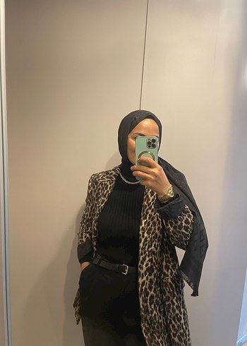 Zara kaşe çeket - Görsel 5