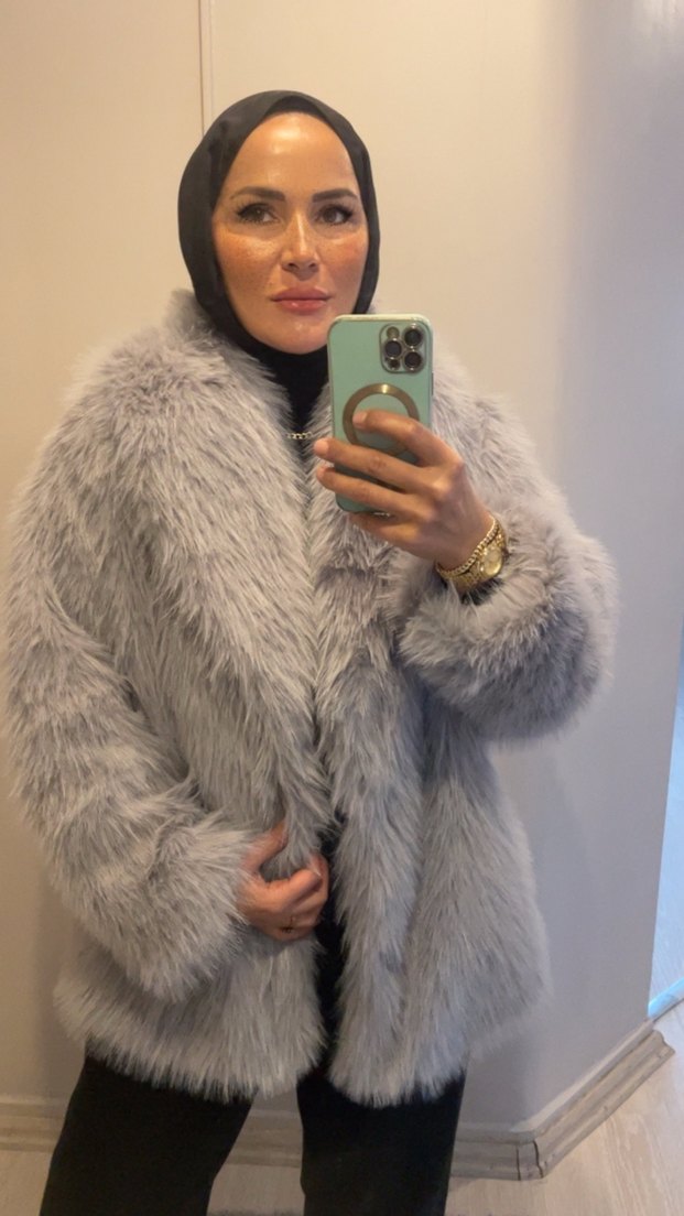 Zara pelüş kürk - Görsel 4