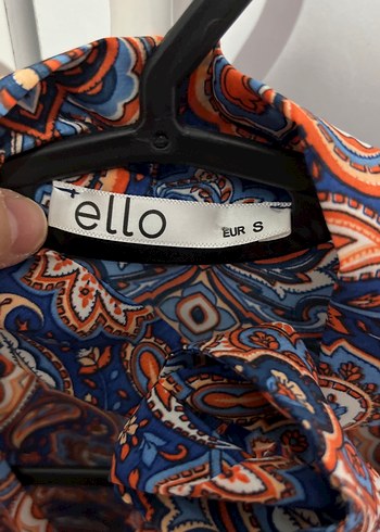 Bohem Çok Renkli Desenli Elbise - Görsel 2