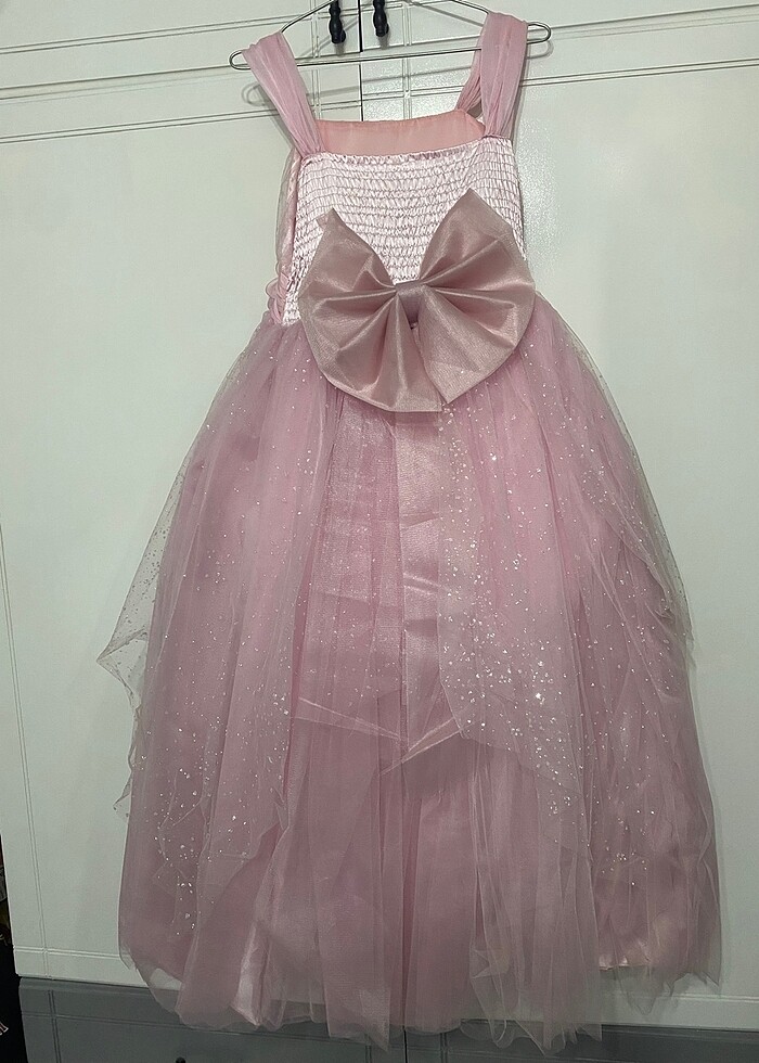 Pembe kız çocuğu gelinliği - Görsel 2