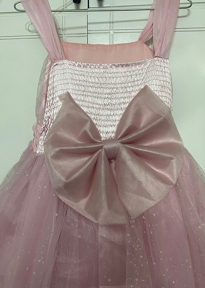 Pembe kız çocuğu gelinliği - Görsel 3