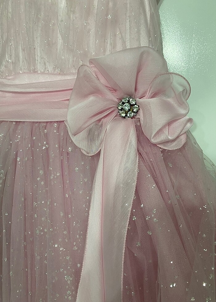 Pembe kız çocuğu gelinliği - Görsel 4