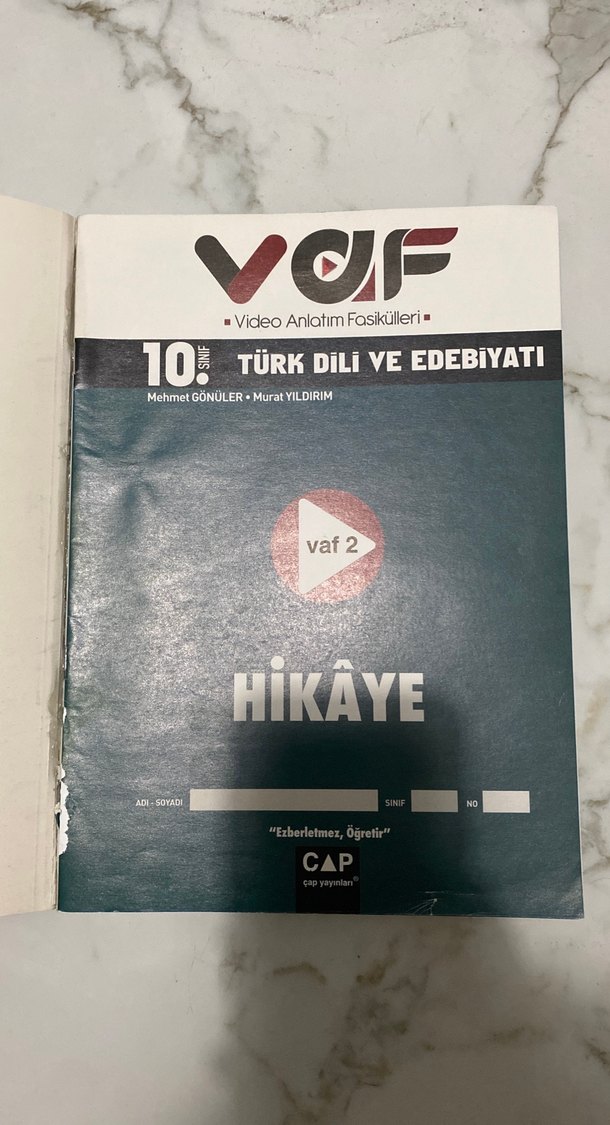 10. Sınıf Türk Dili ve Edebiyatı Video Anlatım Fasikülleri - Görsel 2