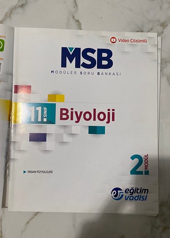 MSB 11. Sınıf Biyoloji Modüler Soru Bankası - Görsel 4