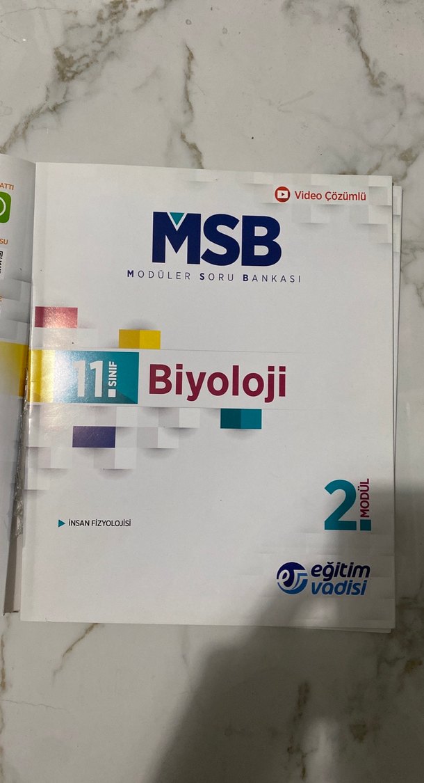 MSB 11. Sınıf Biyoloji Modüler Soru Bankası - Görsel 4