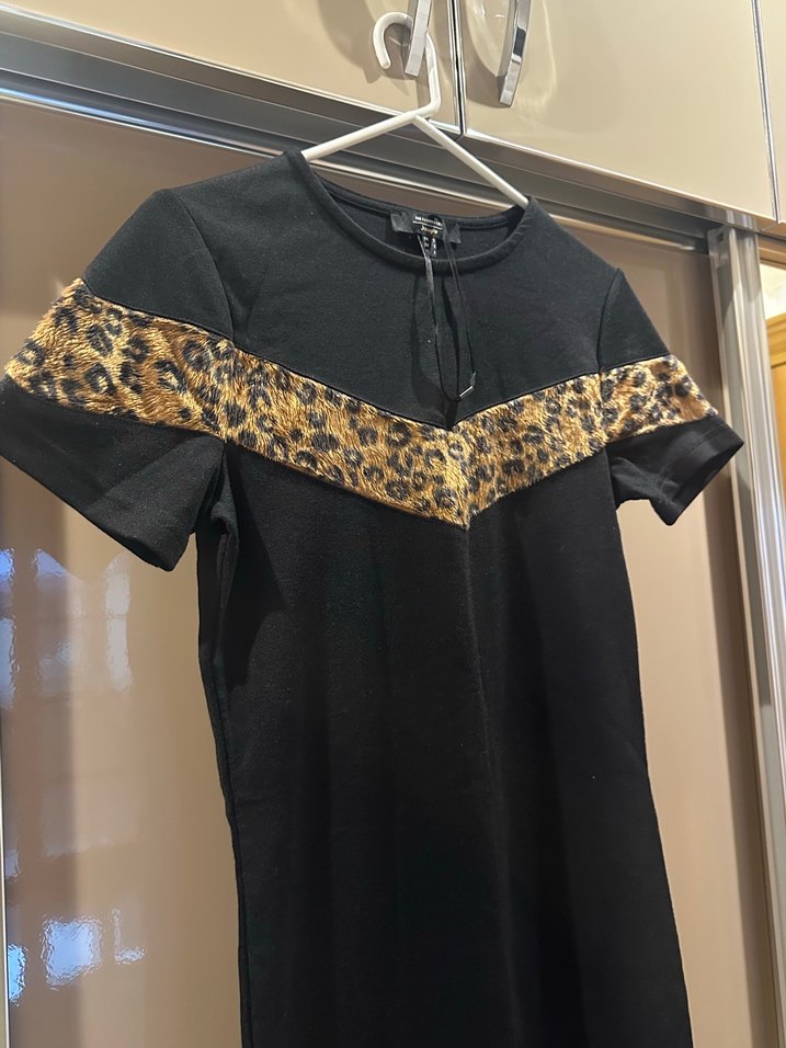 Siyah kısa elbise - Görsel 2