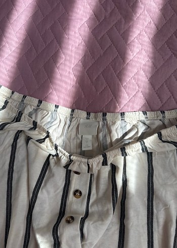 Düğmeli straplez üst - Görsel 2