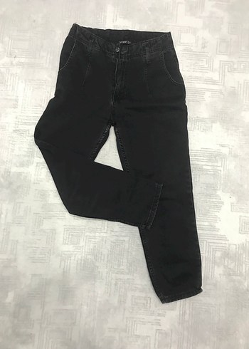 Siyah Kadın Denim Mon jean