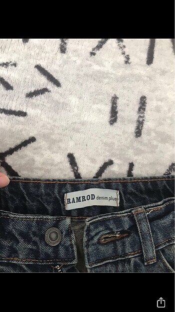Denim&Co Denim marka baggy pantolon